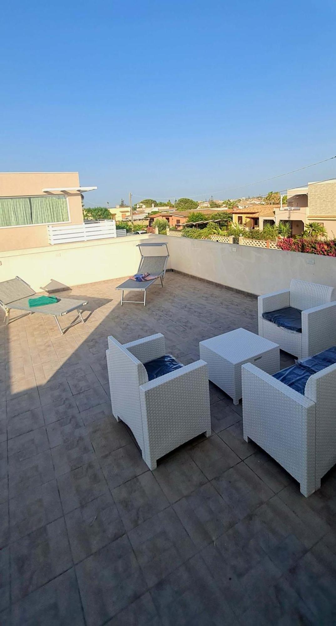 Villa La Terrazza Sul Mare Marzamemi Exterior foto